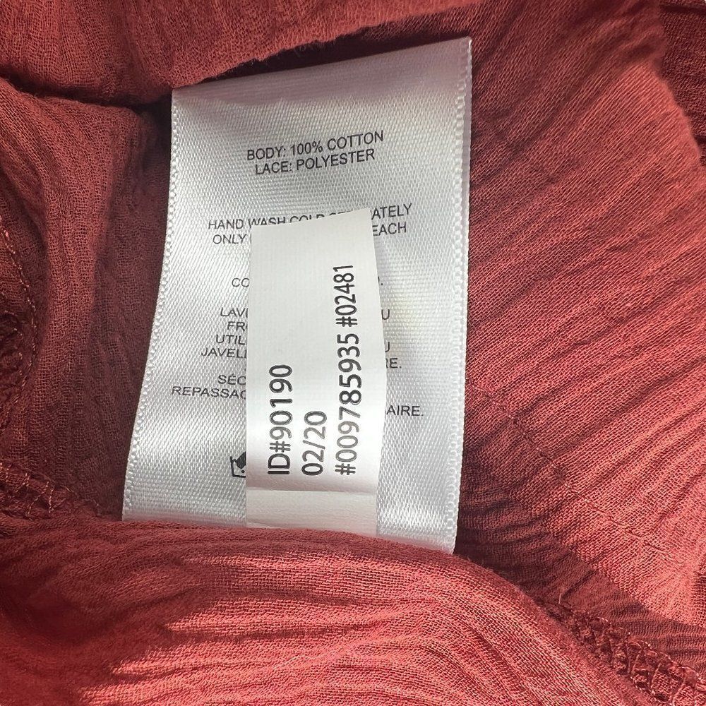 Exress Women's Rust Color Top‎ - Picture 8 of 8